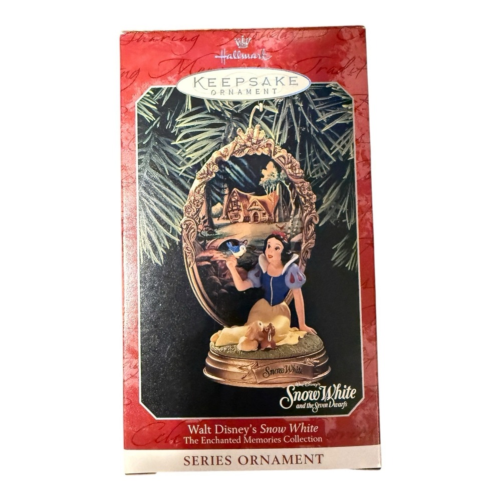 Hallmark Disney Keepsake Ornament Lot Cinderella Snow White Villains Peter‎ Pan - Picture 3 of 12